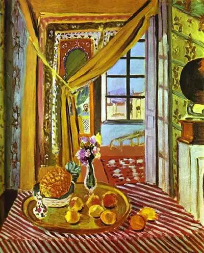 Interior with Phonograph Henri Matisse